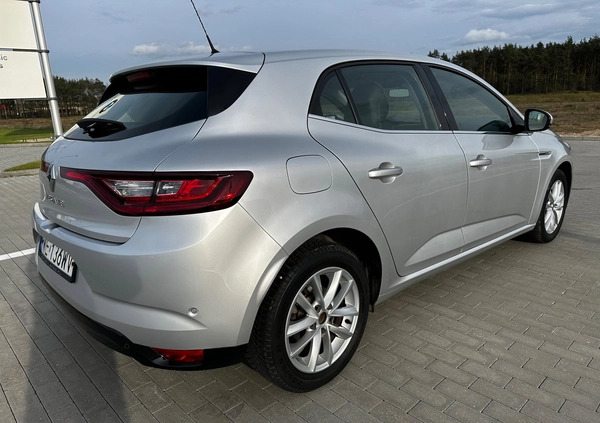 Renault Megane cena 65000 przebieg: 72135, rok produkcji 2019 z Wyszogród małe 407